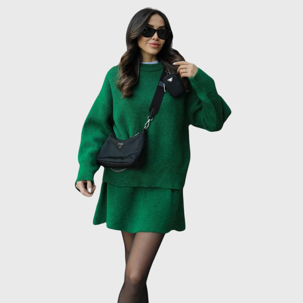 Gwenyth | Two-Piece Knitted Set