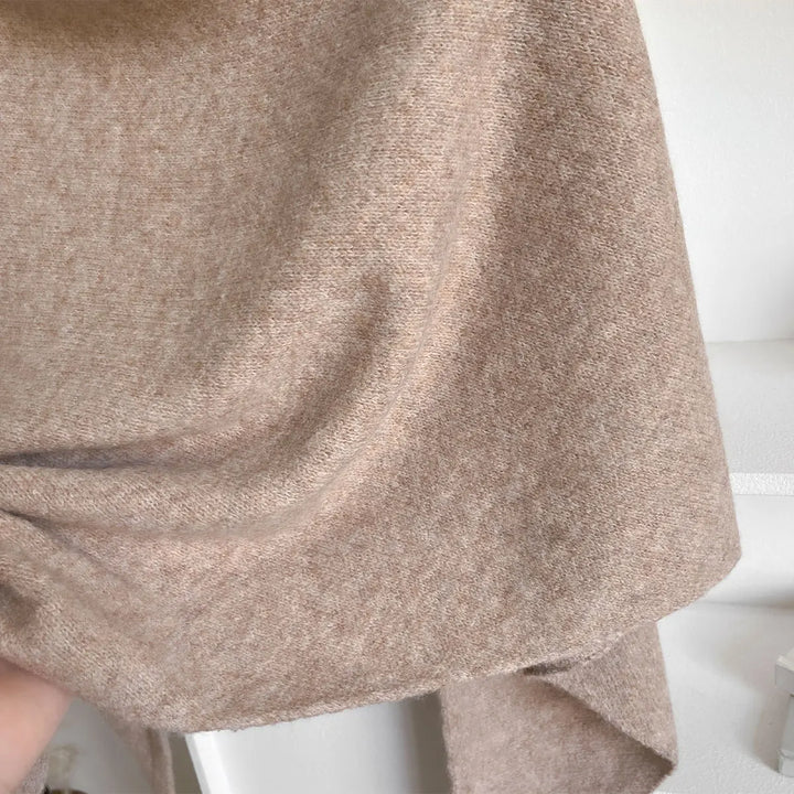 Arielle | Tie-Front Wrap Shawl