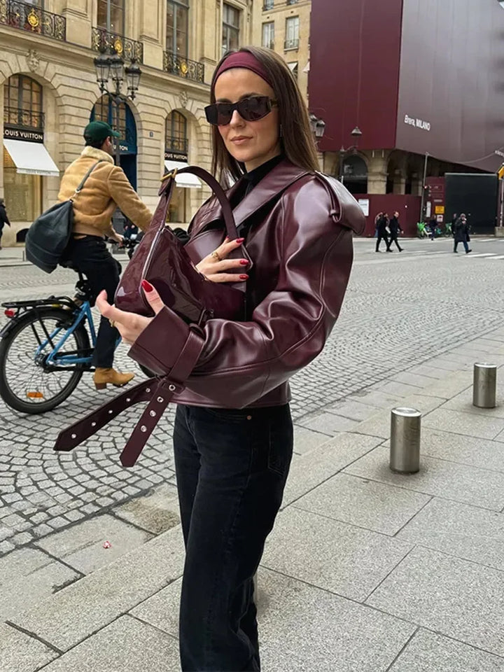 Juliette | Oversized Belted Jacket