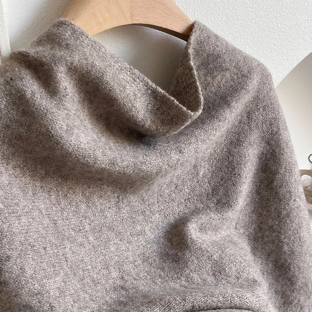 Arielle | Tie-Front Wrap Shawl