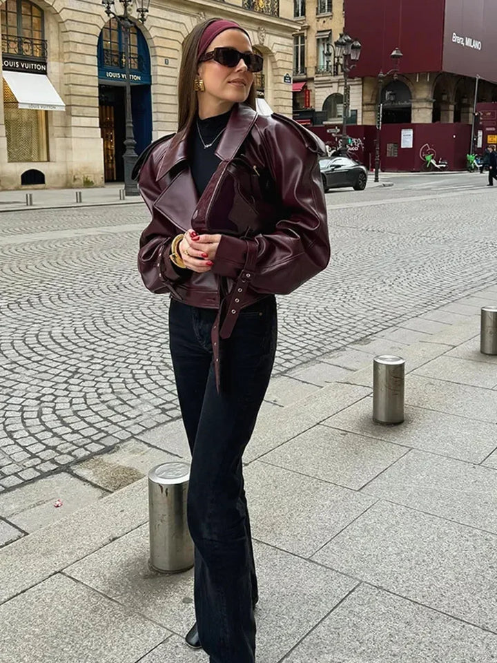Juliette | Oversized Belted Jacket