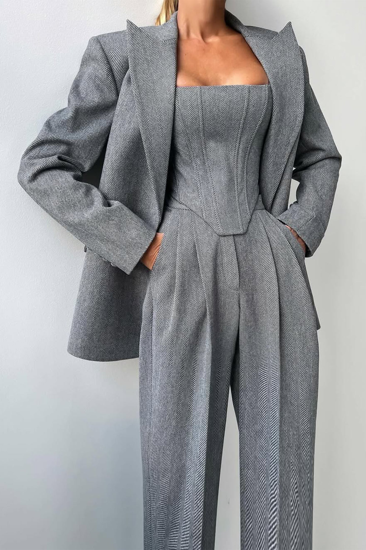 Grey / L