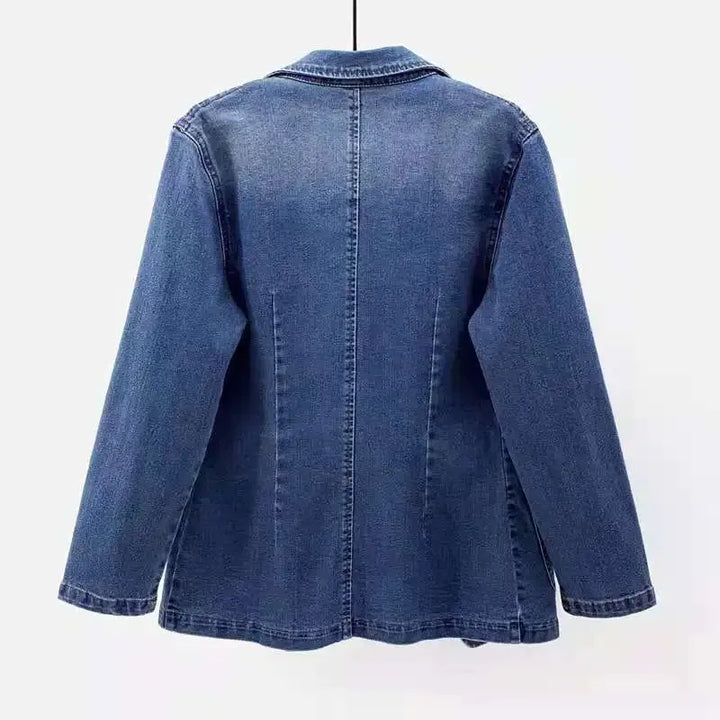 Mina | Classic Denim Blazer Jacket