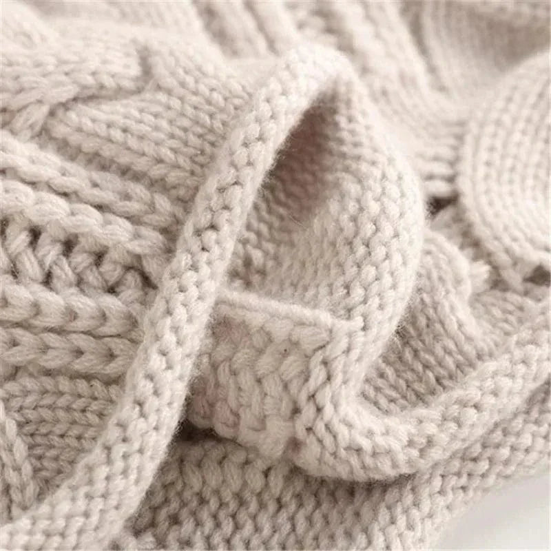 Lisa | Textured Knit Turtleneck Jumper