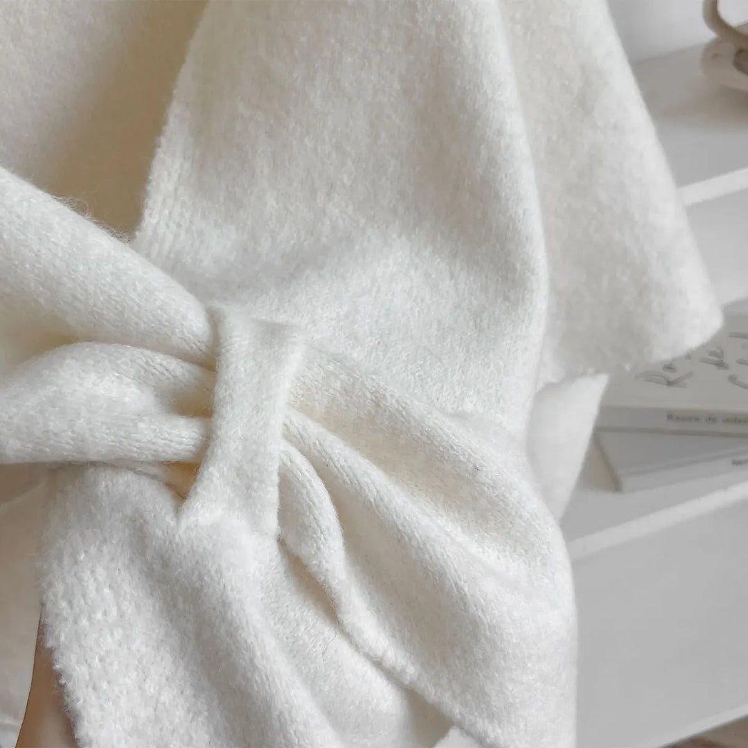 Arielle | Tie-Front Wrap Shawl