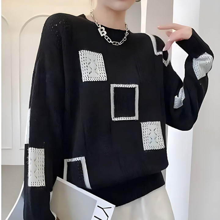 Maxine | Geometric Pattern Jumper