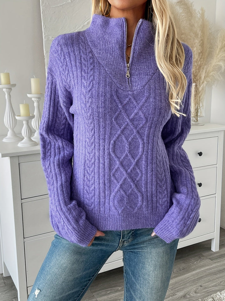 Elissa | Zip-Up Jumper