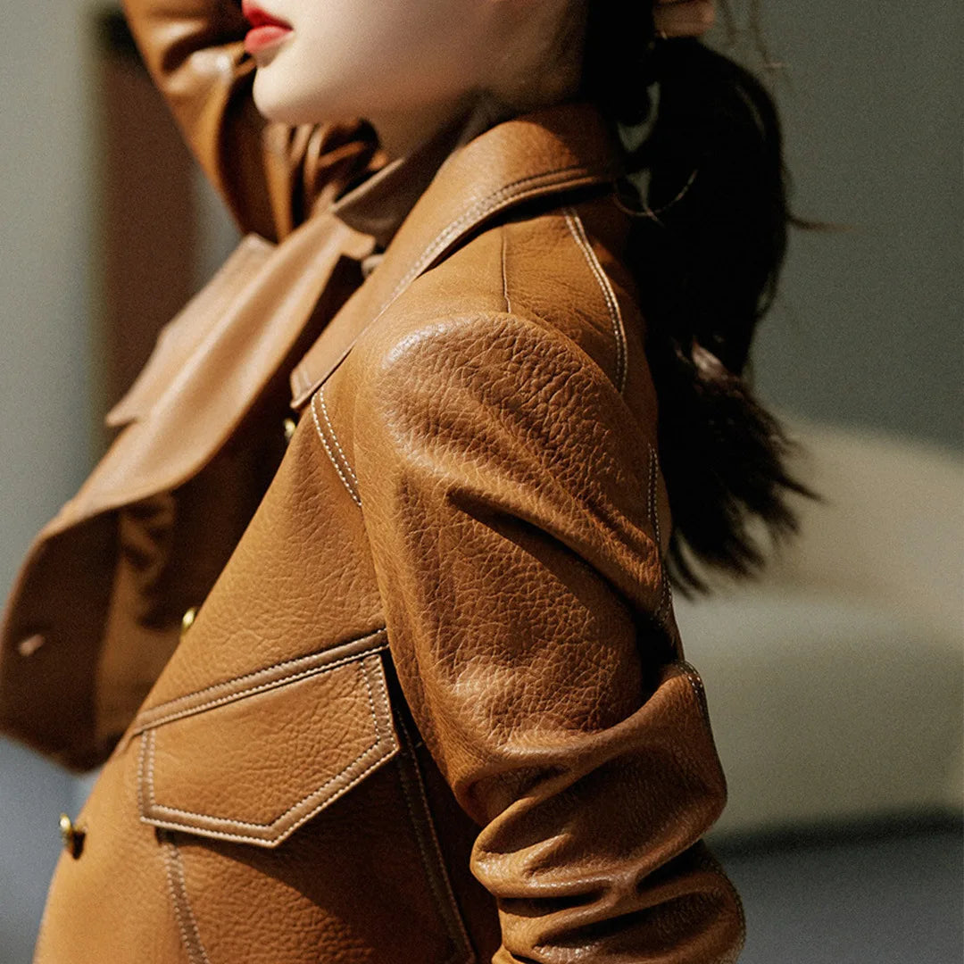 Elena | Modern Button Jacket