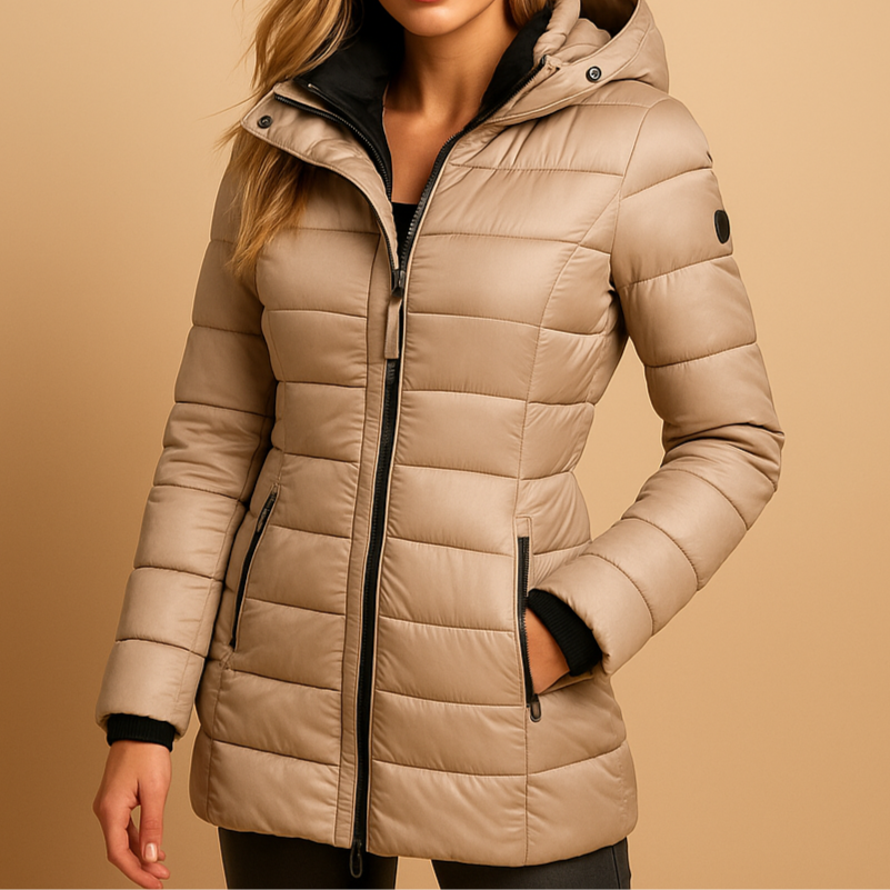 Amira | Quilted Hooded Coat
