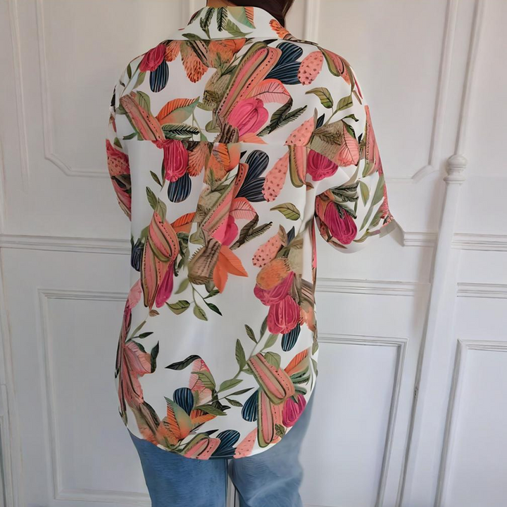 Clarissa | Floral Long-Sleeve Shirt