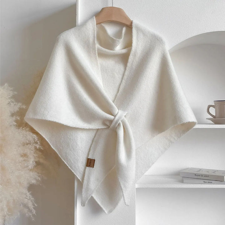 Arielle | Tie-Front Wrap Shawl