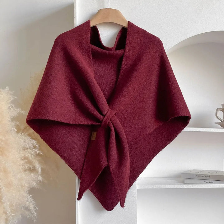 Arielle | Tie-Front Wrap Shawl