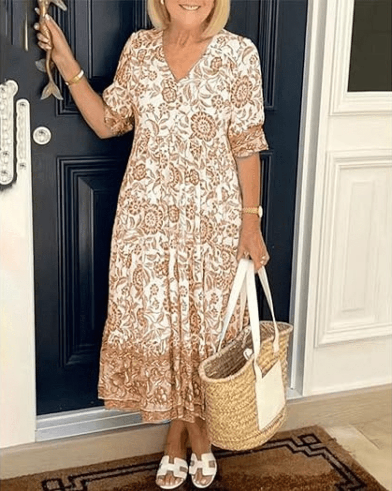 Beige / UK 22 (4XL)