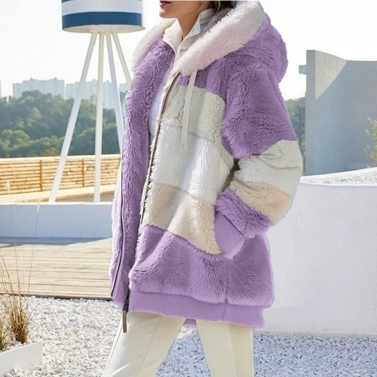 Emmie | Cozy Hooded Zip Jacket