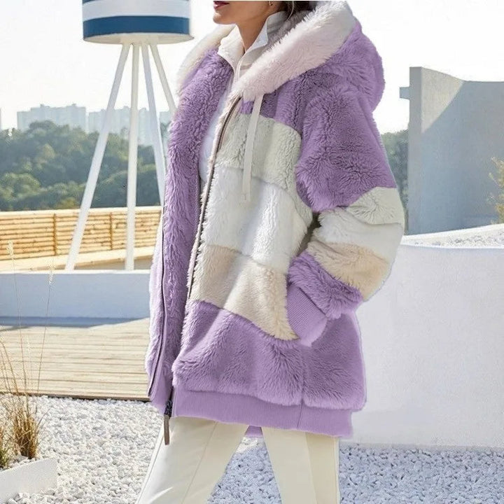 Emmie | Cozy Hooded Zip Jacket